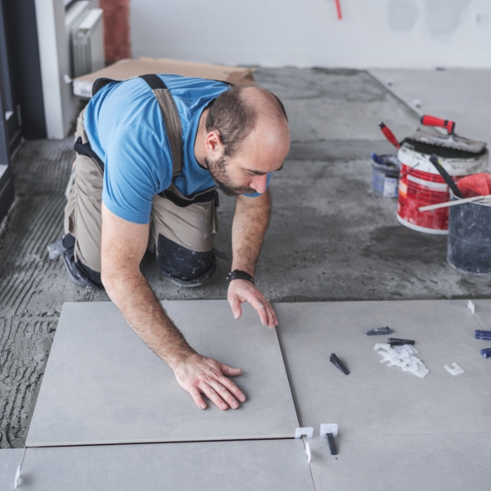 Tile Repairing Work